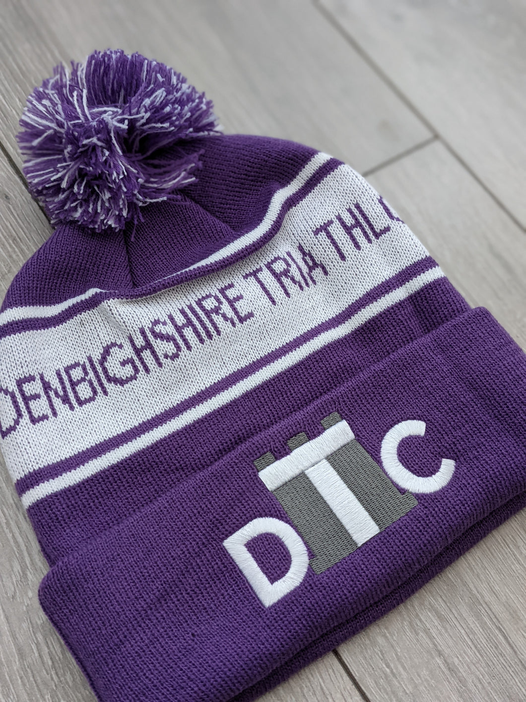 Denbighshire Triathlon Club Bobble Hats