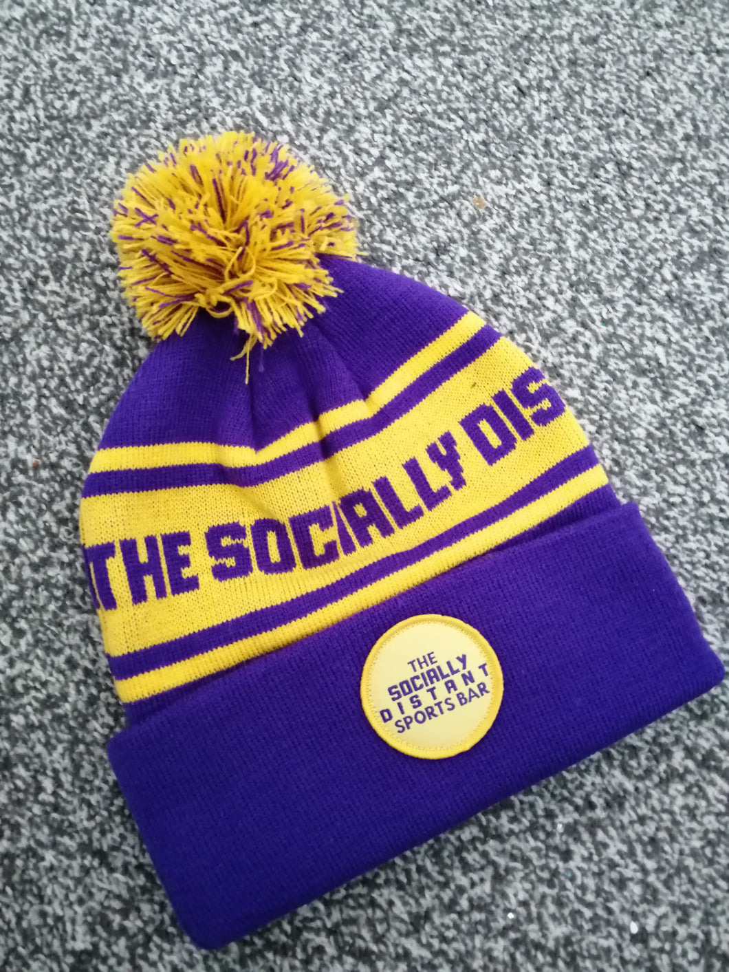 The Socially Distant Sports Bar Bobble Hat