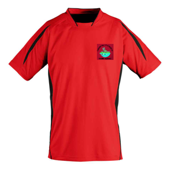 Caerphilly County Swim Squad T-Shirt